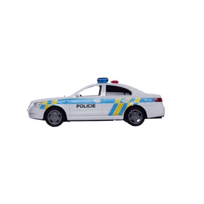 Auto policie 15 cm se zvukem/světlem na setrvačník