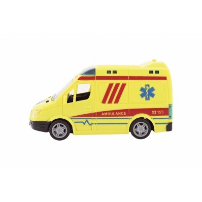 Auto ambulance 20 cm na setrvačník se zvukem/světlem