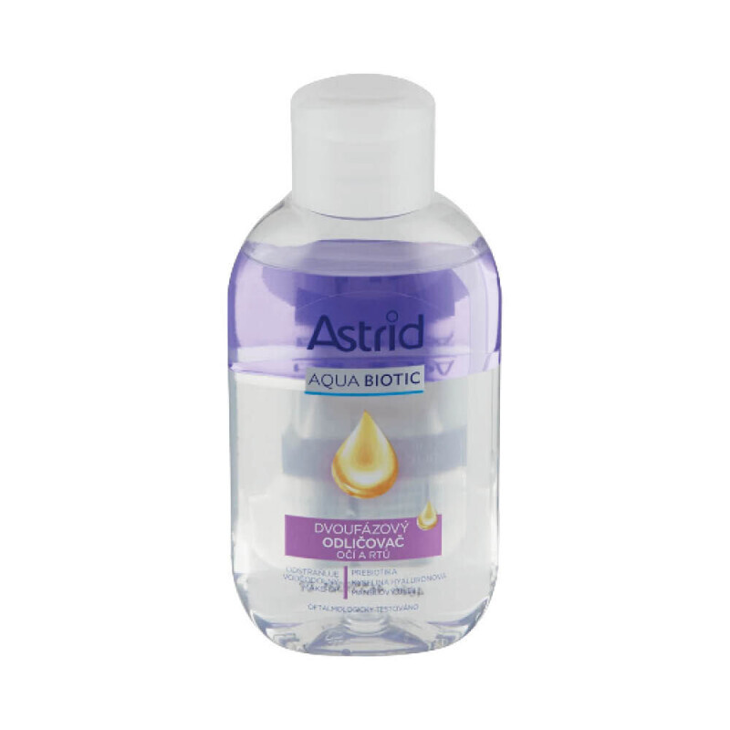 Astrid 125ml Pleťový Odličovač Dvoufázový Gentle Eyes (12/krt)
