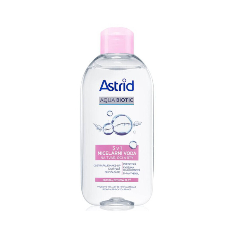 Astrid 200ml Pleť. Voda Soft Skin Micelární Pro Sp+Cp (6/krt)