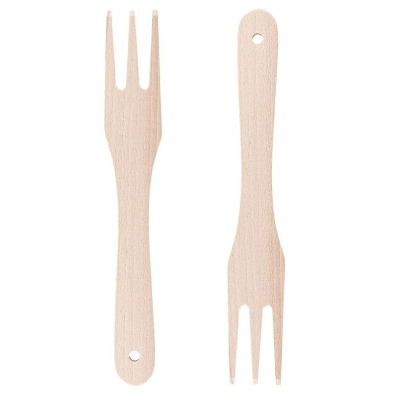Vidlice dřevěná 30cm
