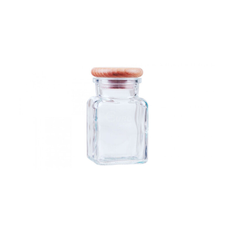 Kořenka skleněná s dřev.víkem 150ml (60/krt)