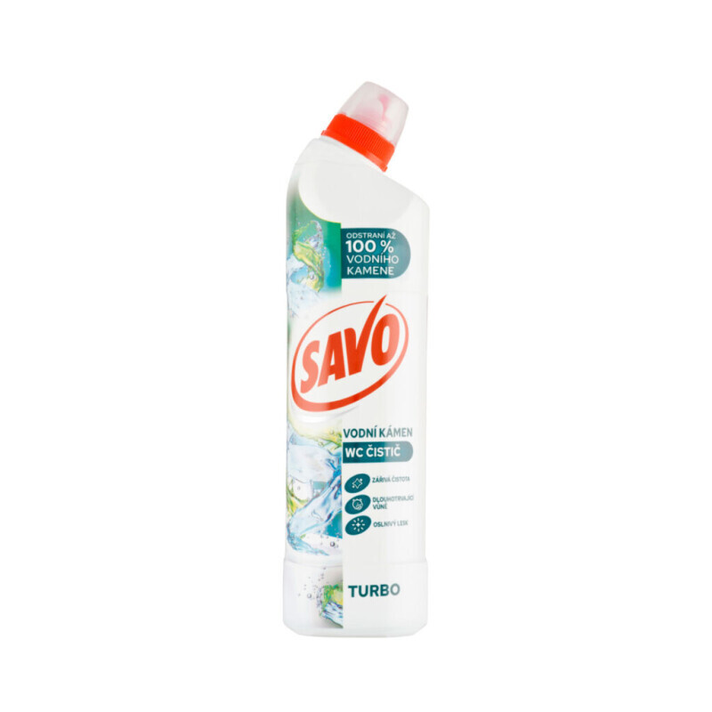 Savo 700ml WC čistič Turbo (12/krt)