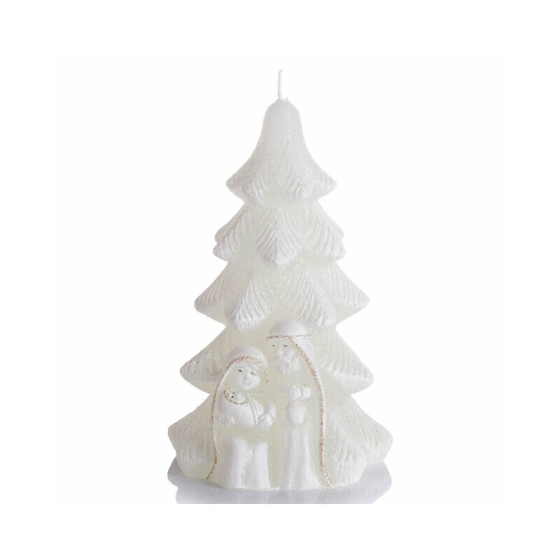 Bartek Svíčka Christmas Tree Holy 80/150 dioda White (12/krt)