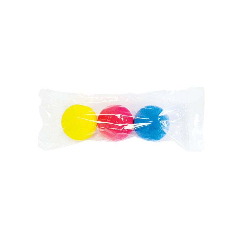 Soft míčky 3ks (50/krt)