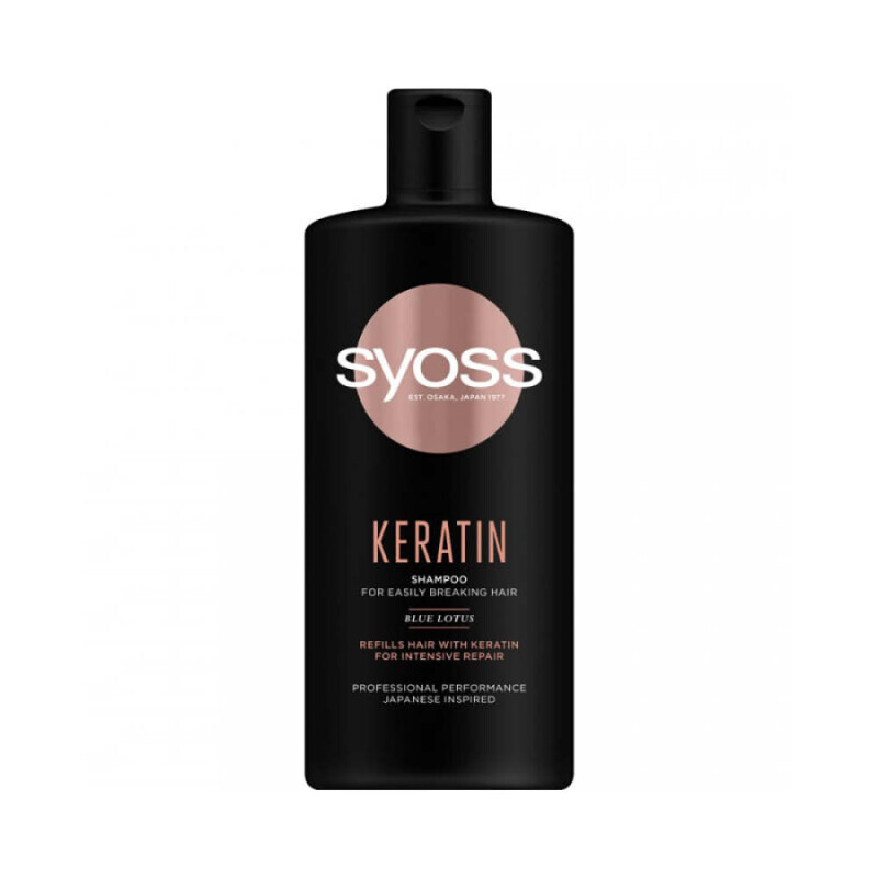 Syoss 440ml Šampon Keratin (6/krt)