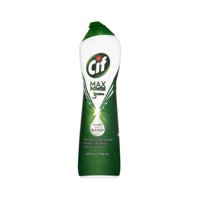 Cif 450ml Cream MaxPower Spring Fresh (16/krt)