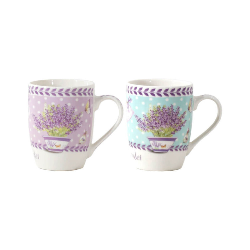 Hrnek keramika 350ml lavender (12/bal 72/krt)