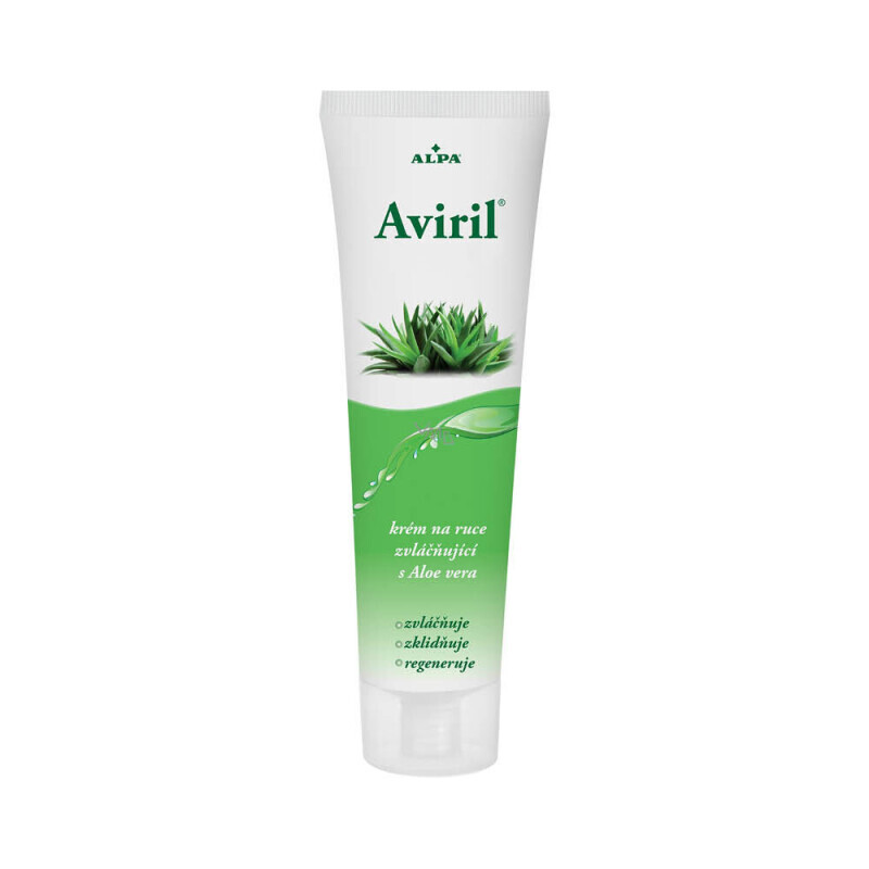 Aviril 100ml krém na ruce s Aloe Vera (10/krt)