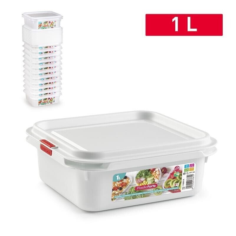P. Forte Box na potraviny frost m 1.1L bila