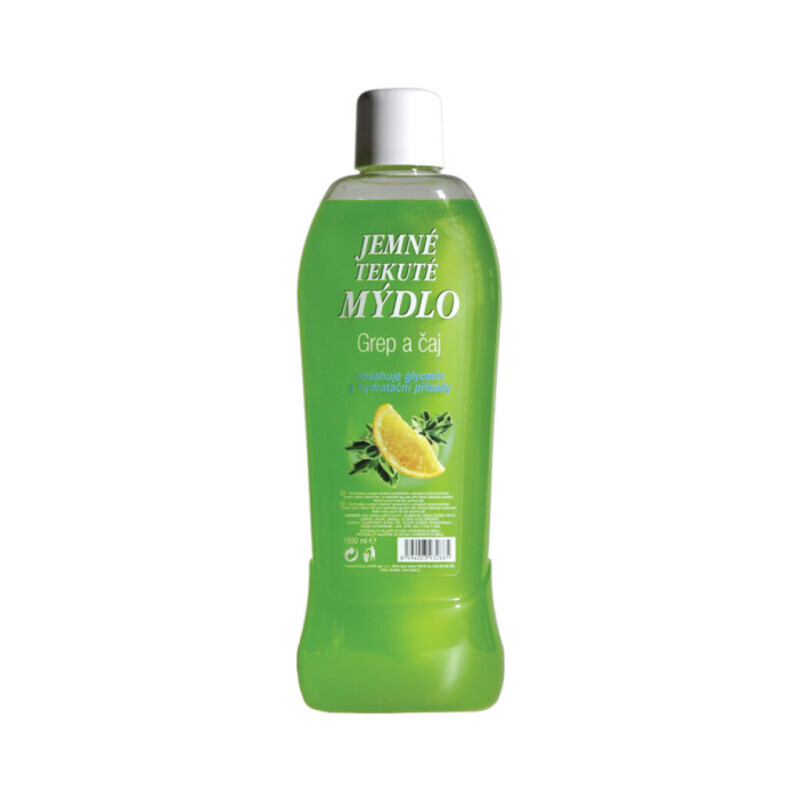 Chopa 1,5l Mýdlo tekuté Grep a čaj (4/bal)