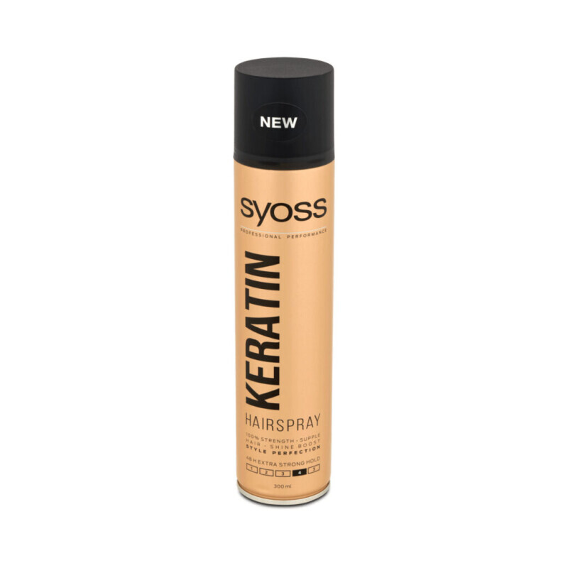 Syoss 300ml Lak na vlasy Keratin Style Perfection (6/krt)