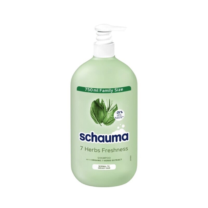 Schauma 750ml šampon CZ 7Herbs