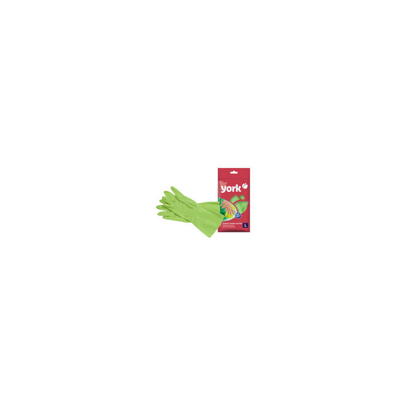 York Rukavice gumové Aloe Vera L (48/krt)
