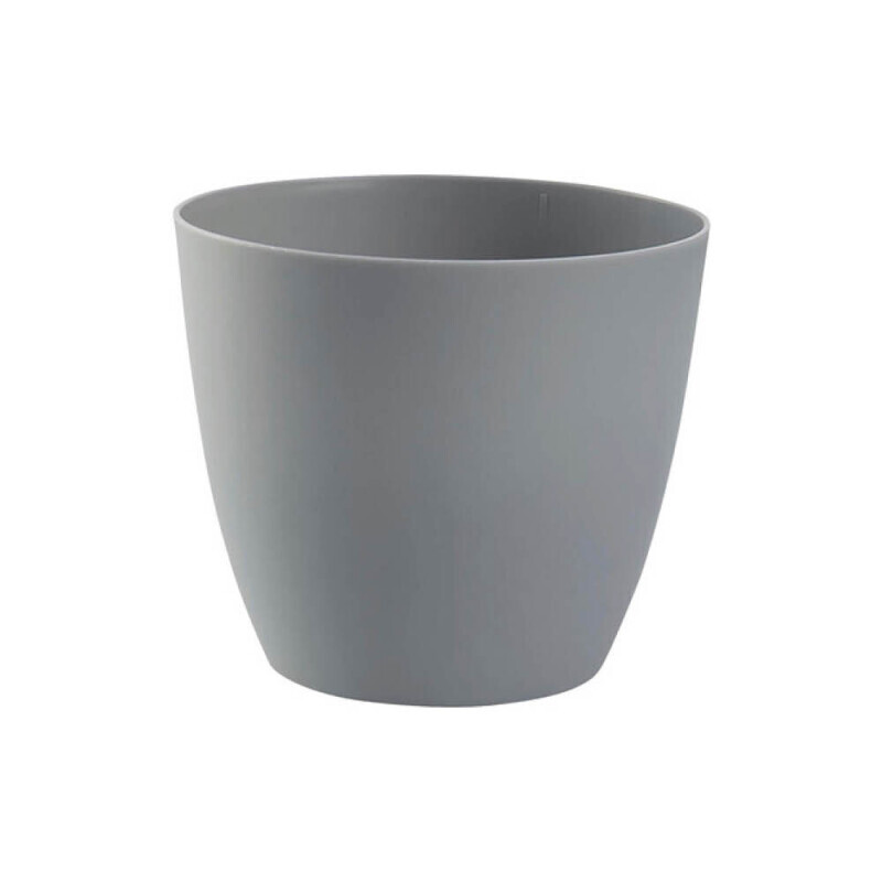 Květináč Ella mat Ø18cm kamenná šedá (9/krt)