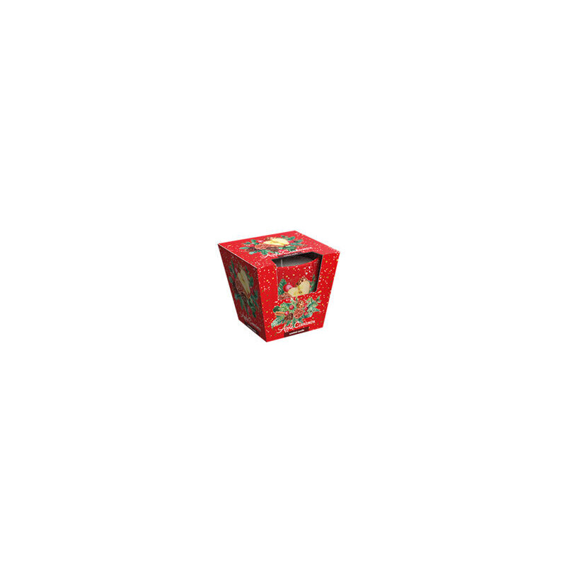 Santo 115g svíčka ve skle Christmas Apple&Orange Cinnamon Mix (6/krt)