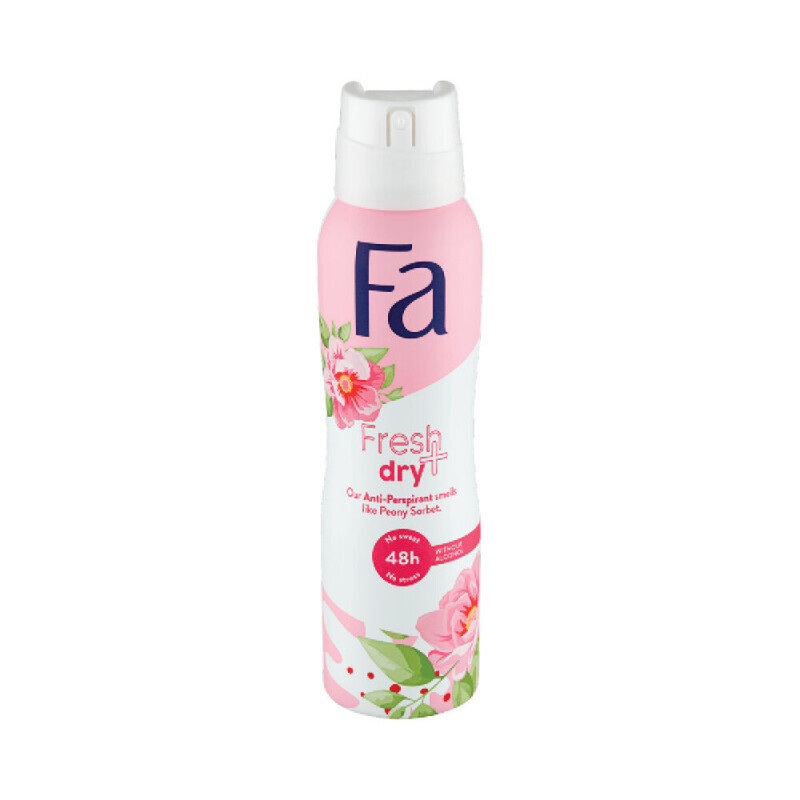 Fa 150ml Deospray F Fresh&Dry Pink Sorbet (6/krt)