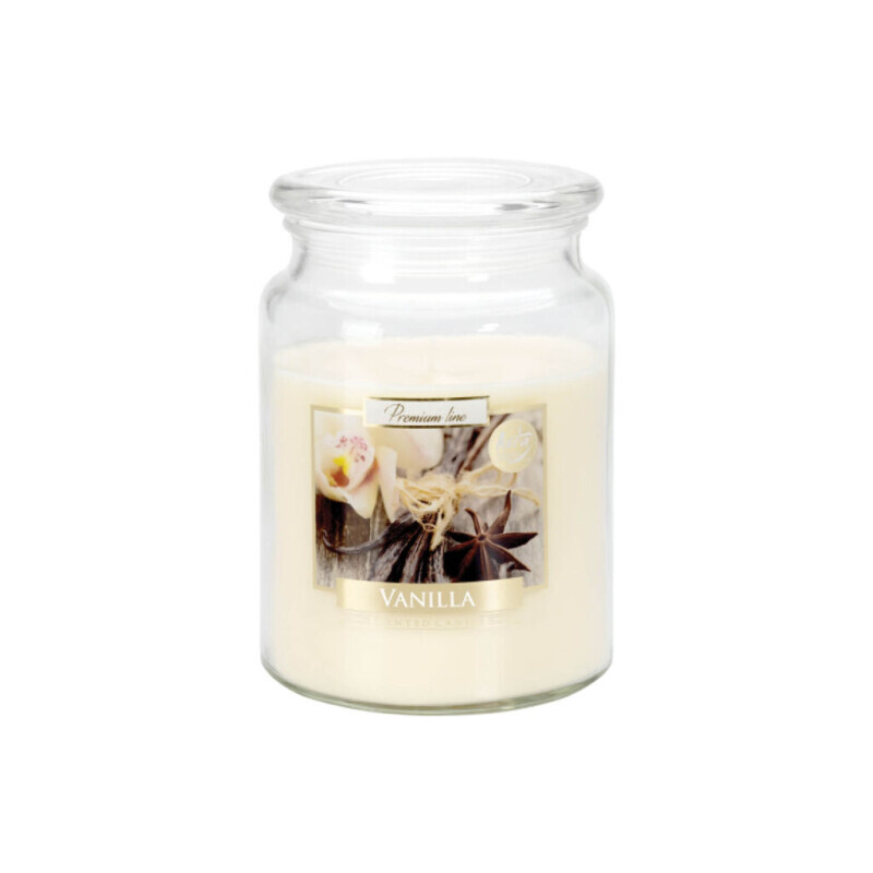 Bispol Svíčka v dóze SND99/500g Vanilla (6/krt)