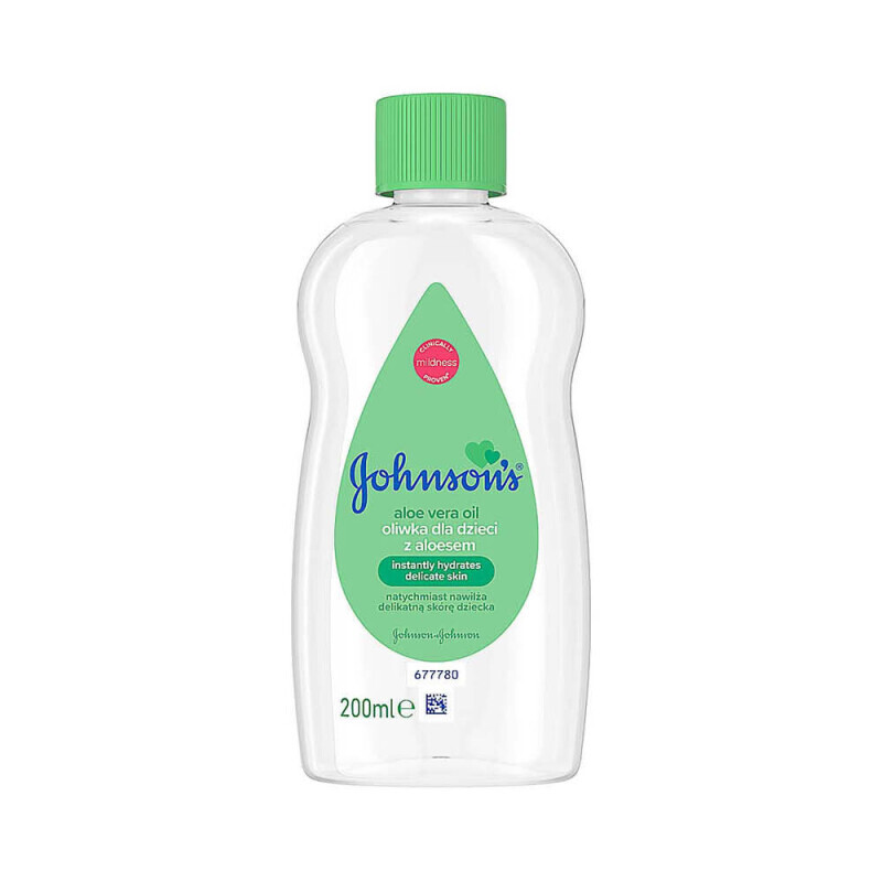 Johnson´s Baby 200ml Olej Aloe Vera (24/krt)