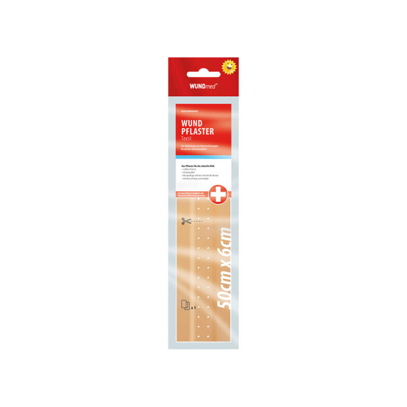 Wundmed Náplast Textil 50x6cm (50/krt)
