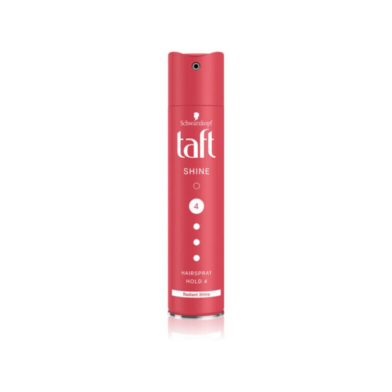 Taft 250ml Lak na vlasy CZ Shine 4 (10/krt)
