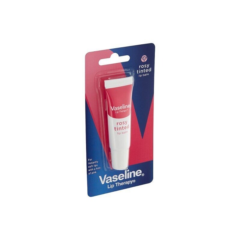 Vaseline 10g Liptube Rosy (12/krt)