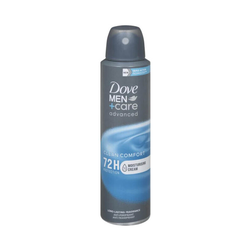 Dove 150ml Spray AP M Advance Clean Comfort (6/krt)