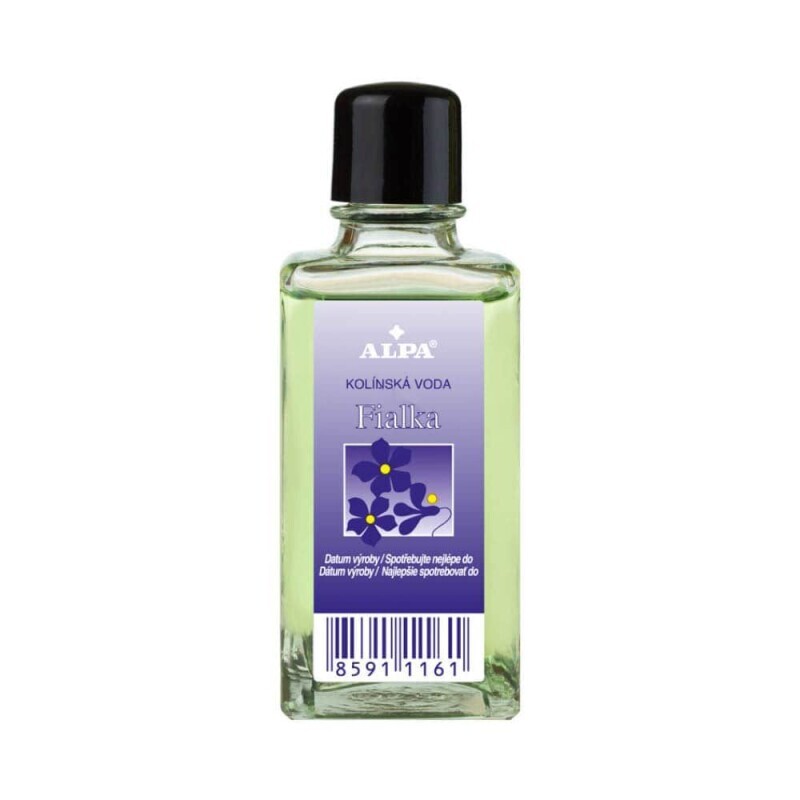 Alpa Kolínská voda 50ml Fialka (10/krt)