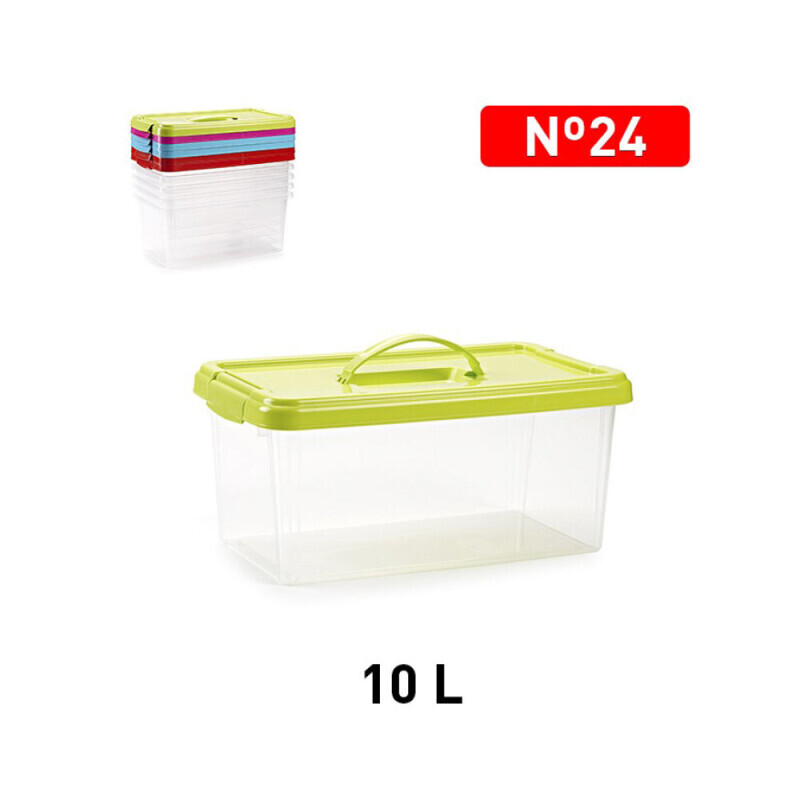 P.Forte Box plast s uchem 10l Color (6/bal)