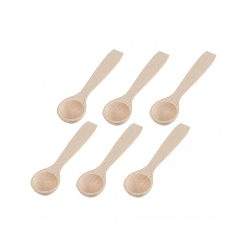 Lžička dřevěná 8cm