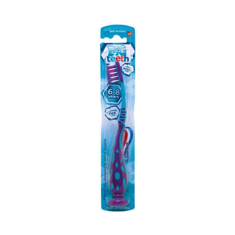 Aquafresh Zubní kartáček Kids Big Teeth Soft 6-8 (12/krt)