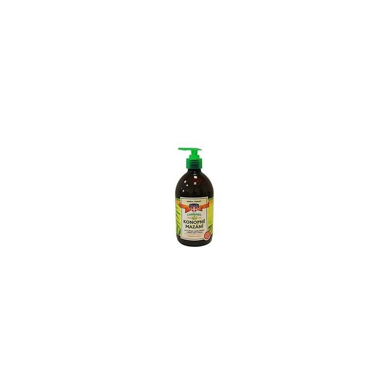 Palacio Masážní gel 500ml Cannabis (6/bal)