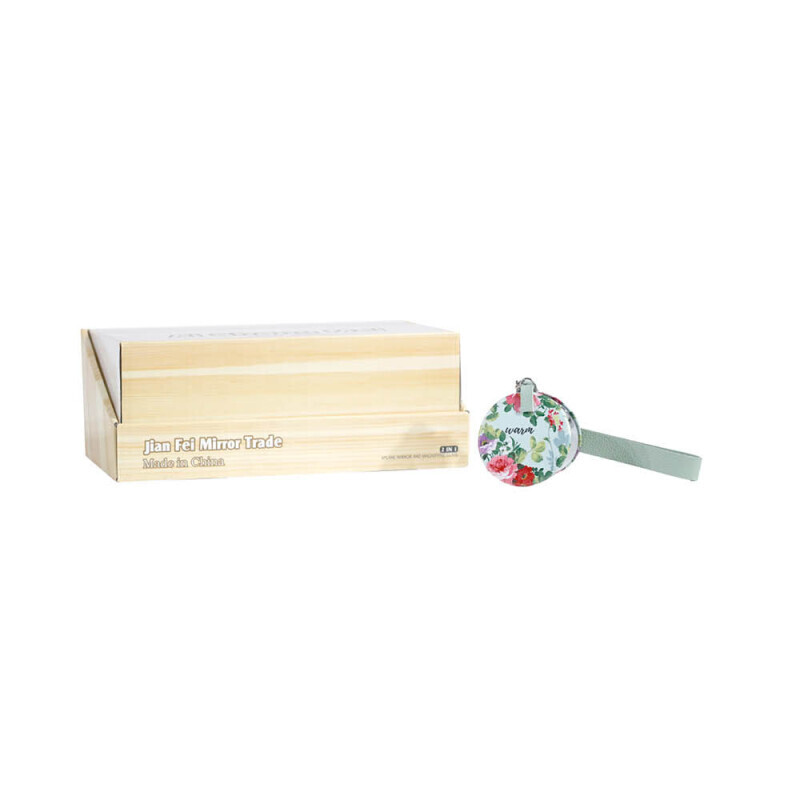 Zrcátko kapesní klíčenka 6cm (12/bal 288/krt)