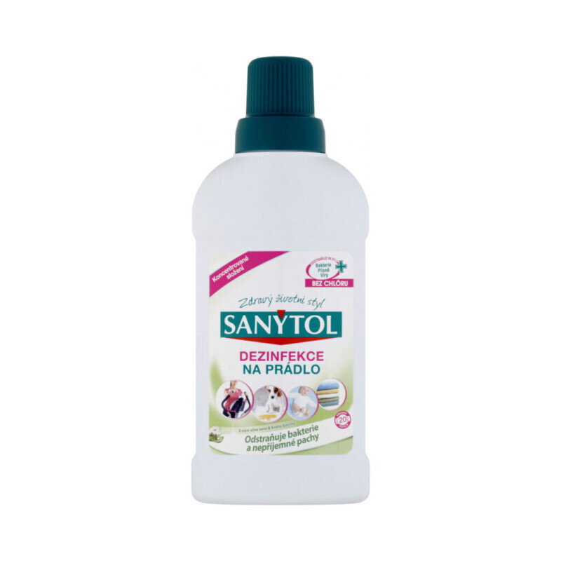Sanytol 500ml Dezinfekce na prádlo Aloe Vera (12/krt)