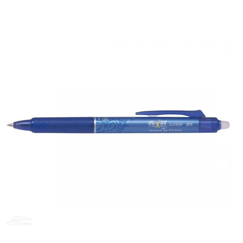 Gumovací pero PILOT Frixion clicker 0,5 mm modrá 2062-003 (12/bal 864/krt)