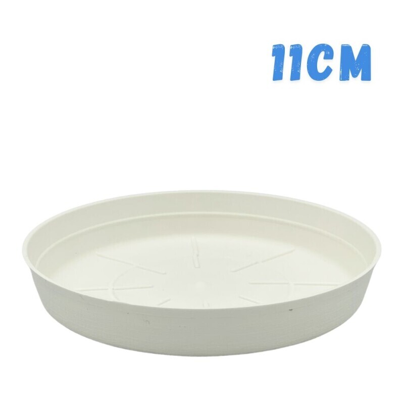 Miska pod květináč Loft Ø11 White(26/bal)