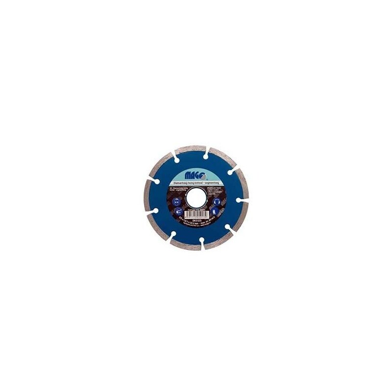 Diamantový kotouč segmentový 125x22,2mm