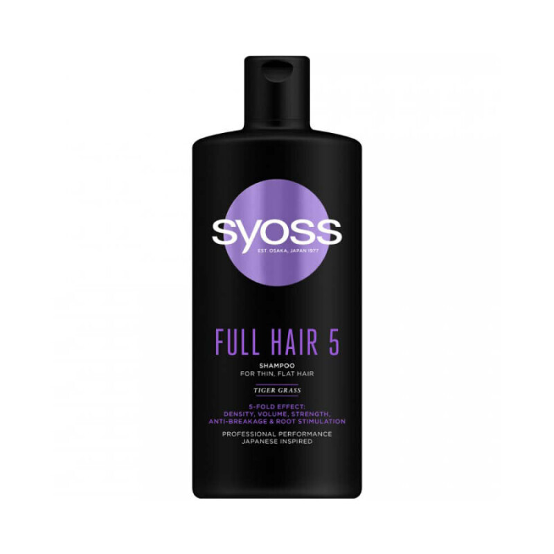 Syoss 440ml Šampon Full Hair 5 (6/krt)