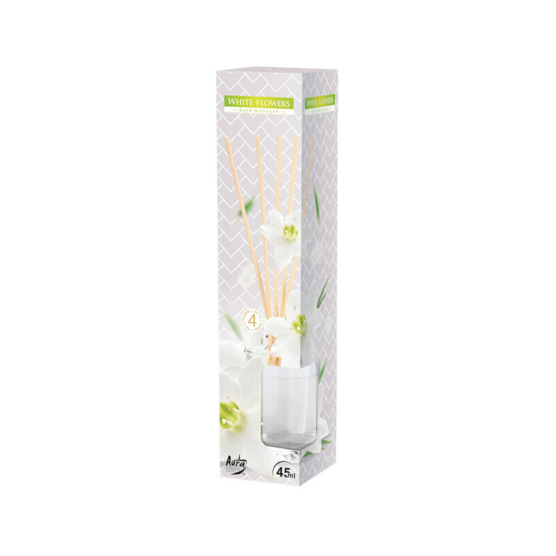 Bispol 45ml Vonné tyčinky White Flower (12/krt)