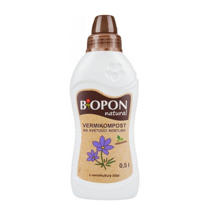 B*OPON 500ml Vermikompost pro kvetoucí rostliny(6/krt)