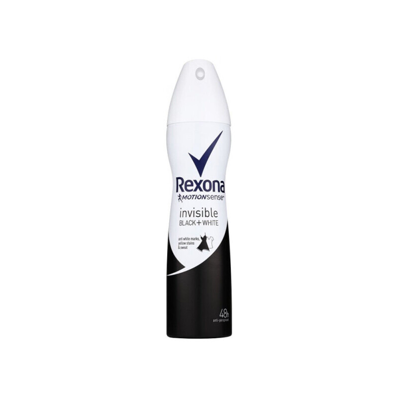 Rexona 150ml Spray AP F Invisible Black+White (6/bal)