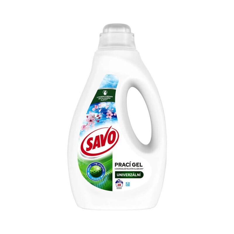 Savo 1l Prací gel Jarní Svěžest (6/krt)