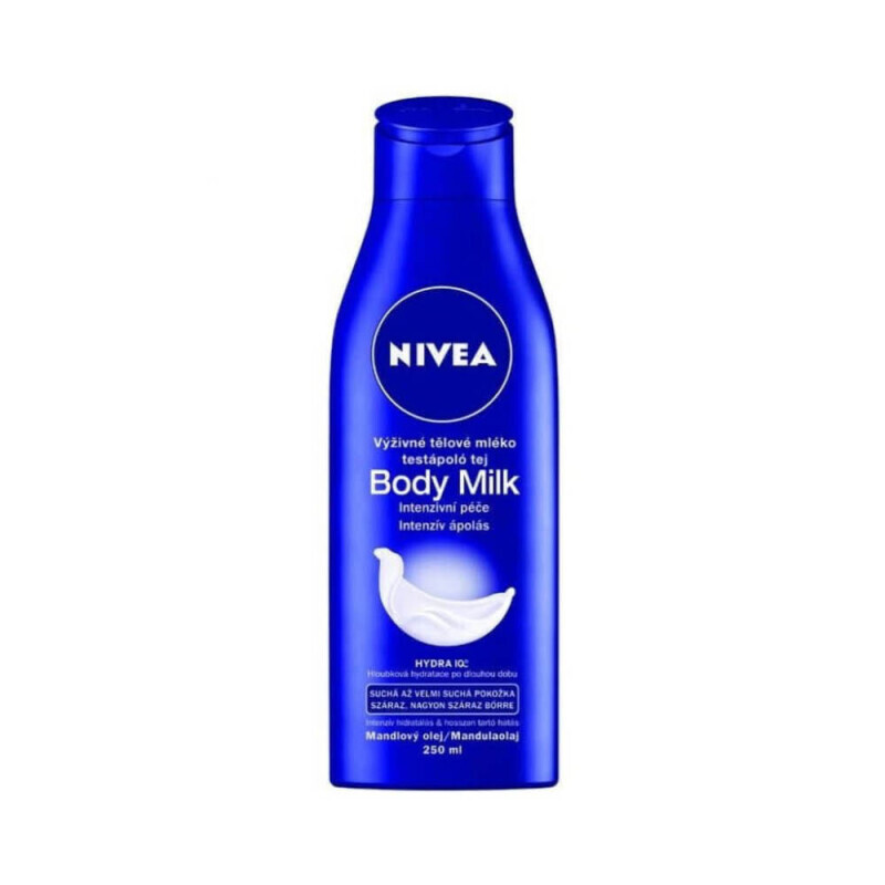 Nivea 250ml Těl.mléko Body Milk výživné (12/krt)