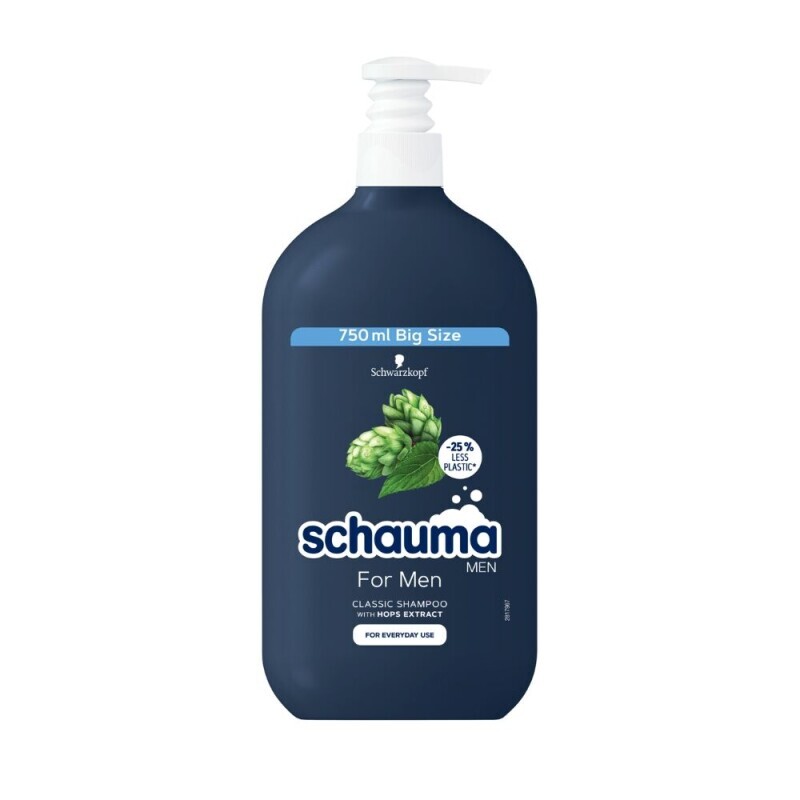 Schauma 750ml šampon CZ Men 