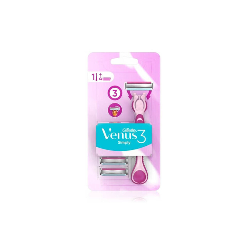 Gillette Simply Venus strojek + 4NH(8/krt)