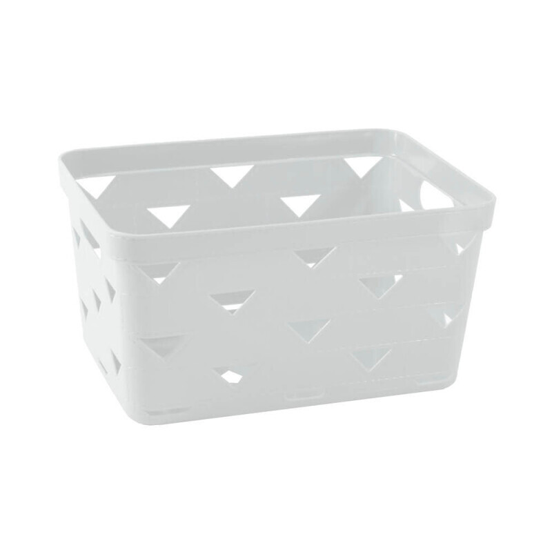 Košík plast troj. 34*25*18cm (48/krt)