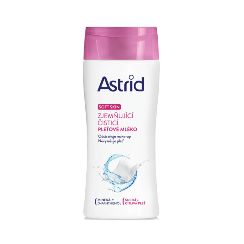 Astrid 200ml Pleť. mléko Soft Skin Pro Sp+Cp (6/krt)
