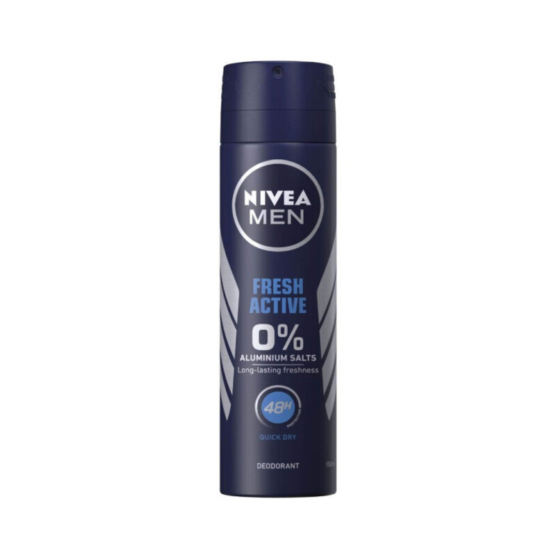 Nivea 150ml Spray M Deo Fresh Active (6/bal 12/krt)