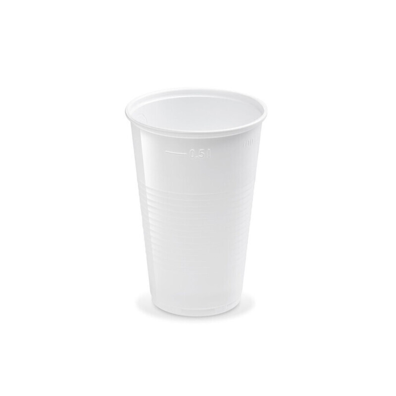 Kelímek 500ml 10ks bílý (33/krt)
