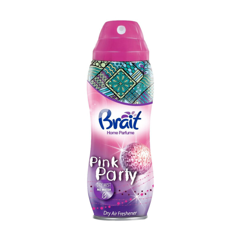 Brait 300ml Dry Air Freshener Pink Party (12/krt)